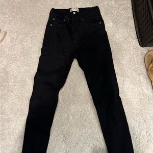 AGOLDE Black Skinny Jeans Size 25